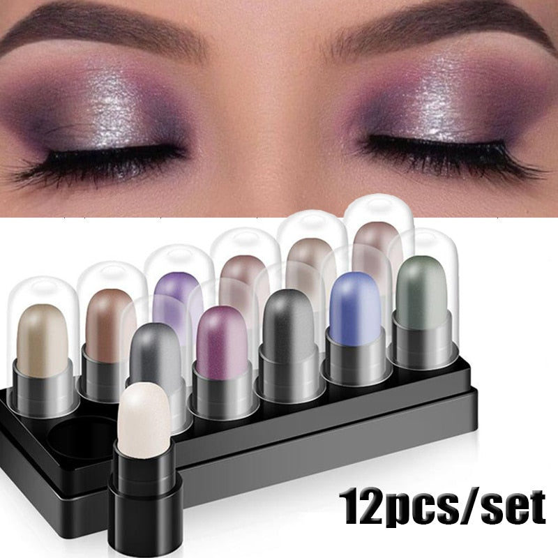 Eyeshadow Pencil Set 12 Colors