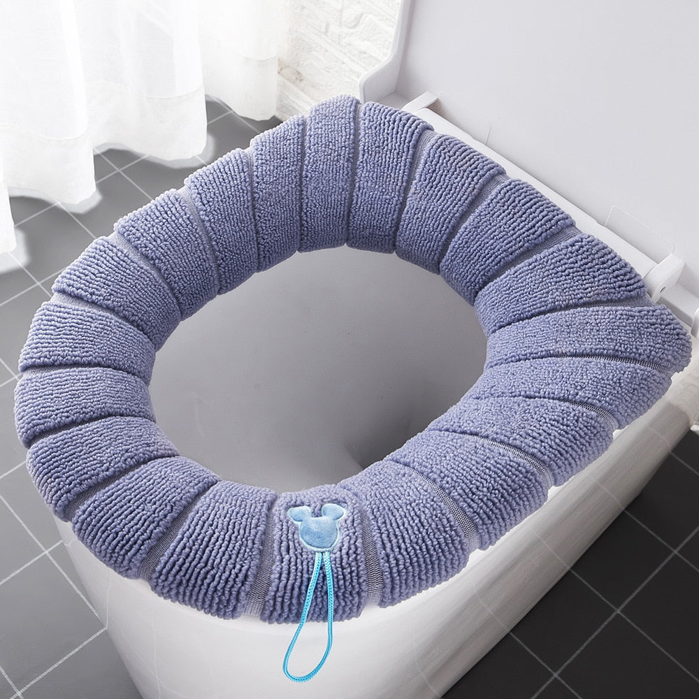 Warm Toilet Seat Cover Closestool Mat 1Pcs