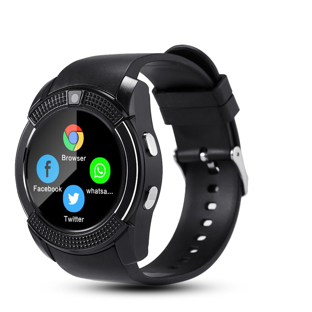 V8 Smart Watch Bluetooth Call Fitness