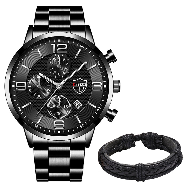 Bracelet et montres de luxe en or pour hommes