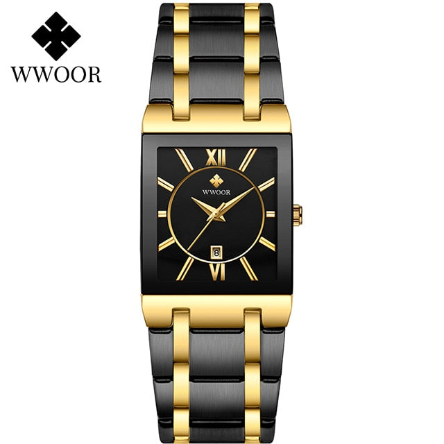 Montre Relogio Masculino WWOOR en or