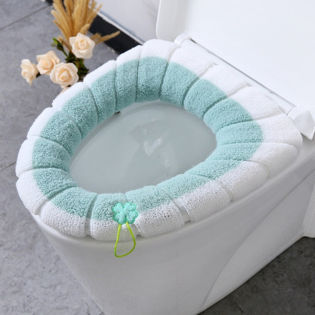 Couverture de siège de toilette chaude Closestool Mat 1Pcs