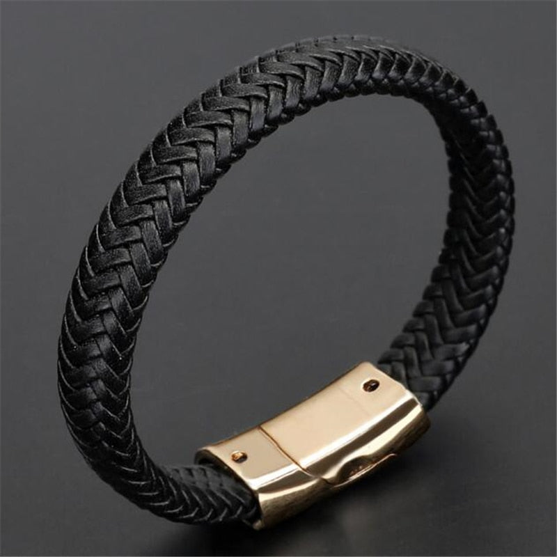 ZOSHI Trendy Genuine Leather Bracelets