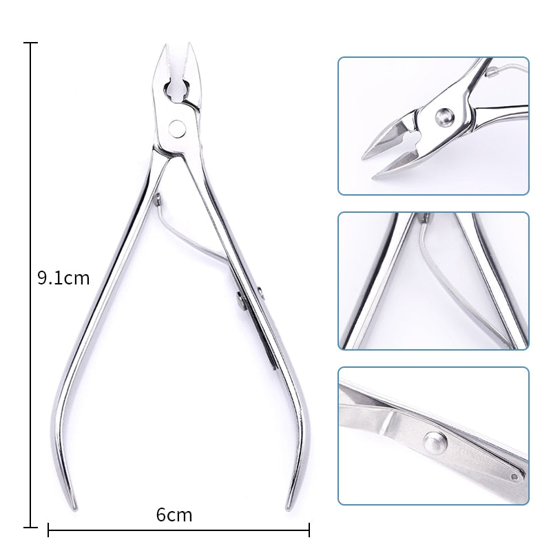 1pcs Double-ended Nail Art Cleaner