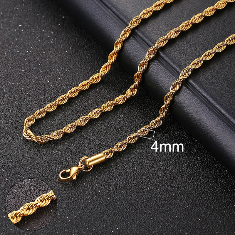 Vnox Cuban Chain Necklace