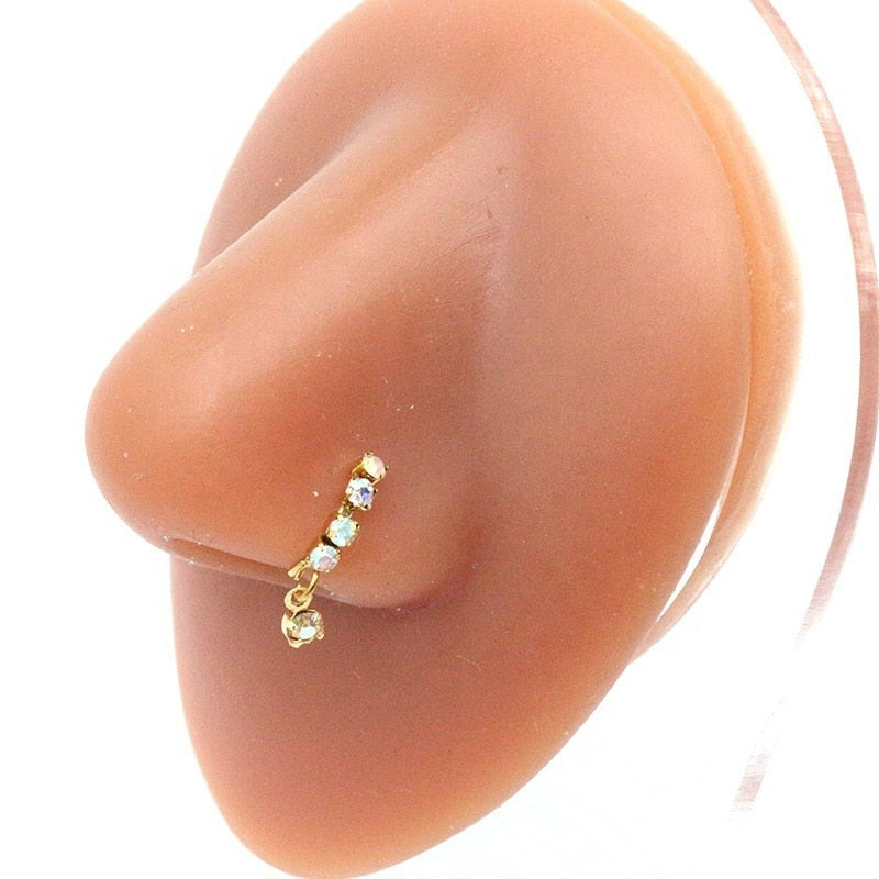 Piercing Nose Ring stone