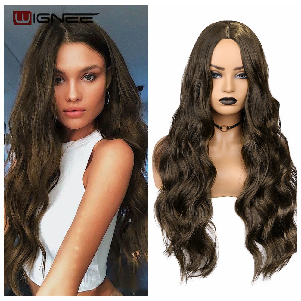 Wignee Long Wavy Synthetic Wigs