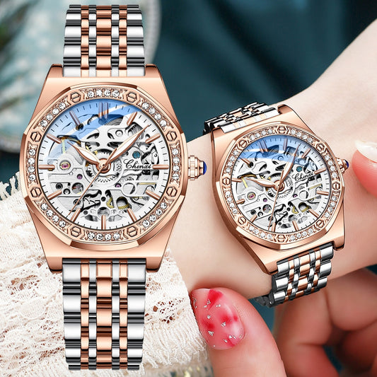 CHENXI Nouvelle montre mécanique automatique pour femme