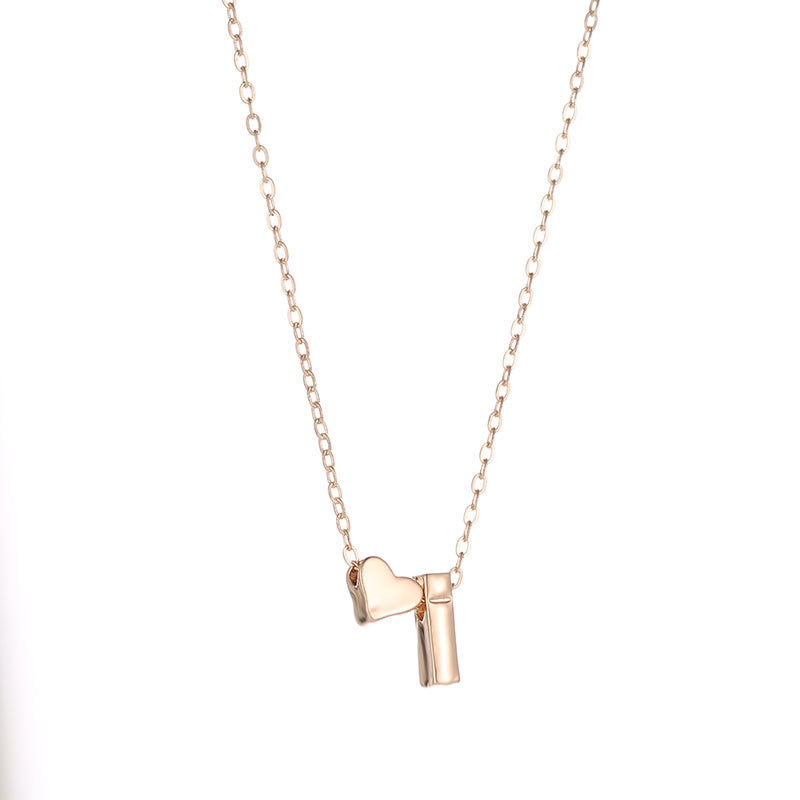 SUMENG Tiny Heart Necklace