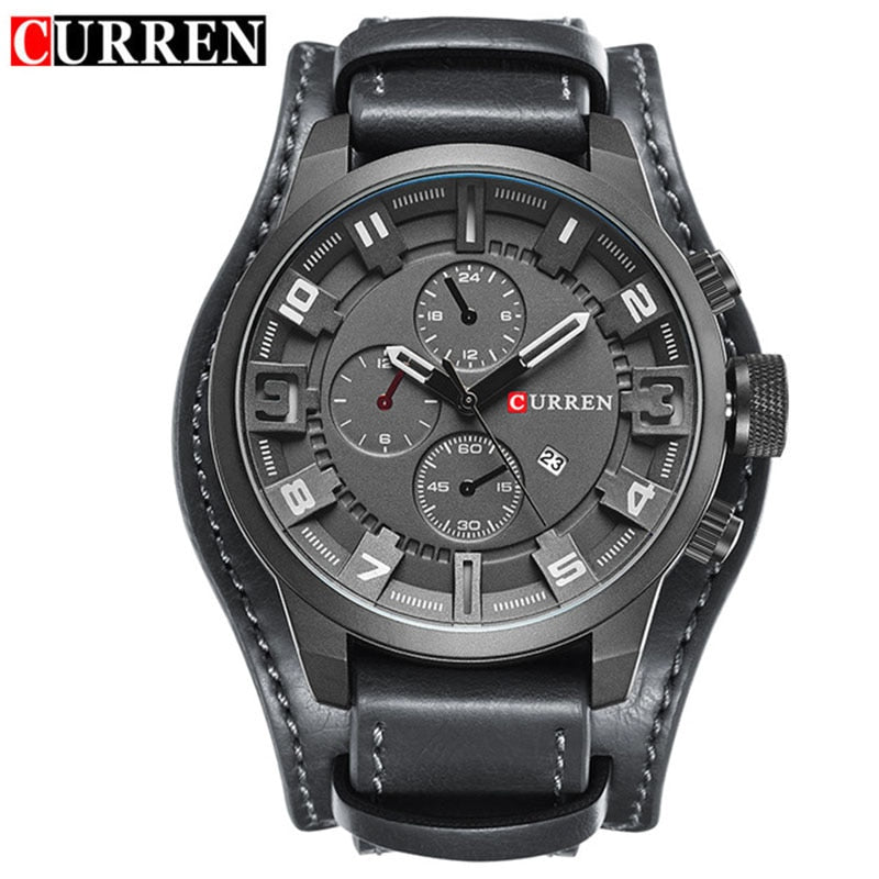 CURREN Hommes Montres Top Marque De Luxe