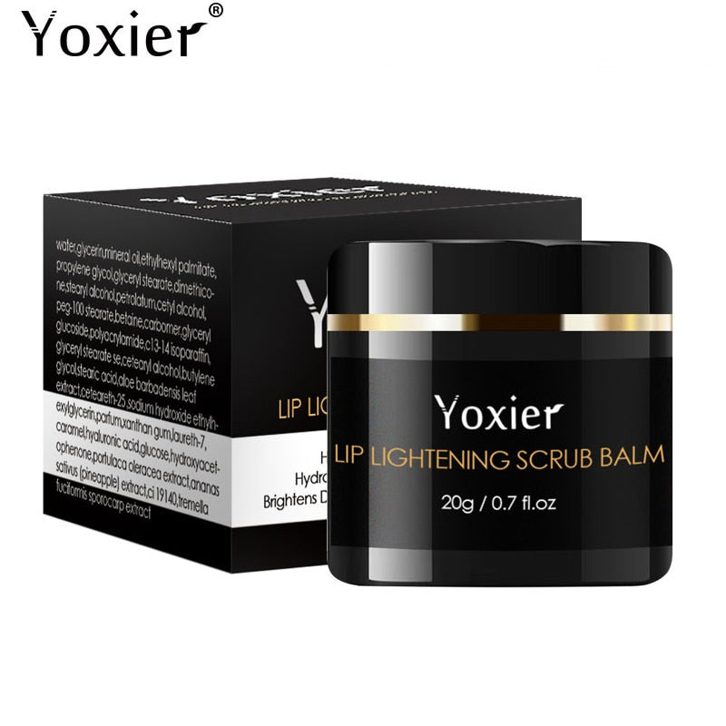 YOXIER Baume gommant éclaircissant pour les lèvres