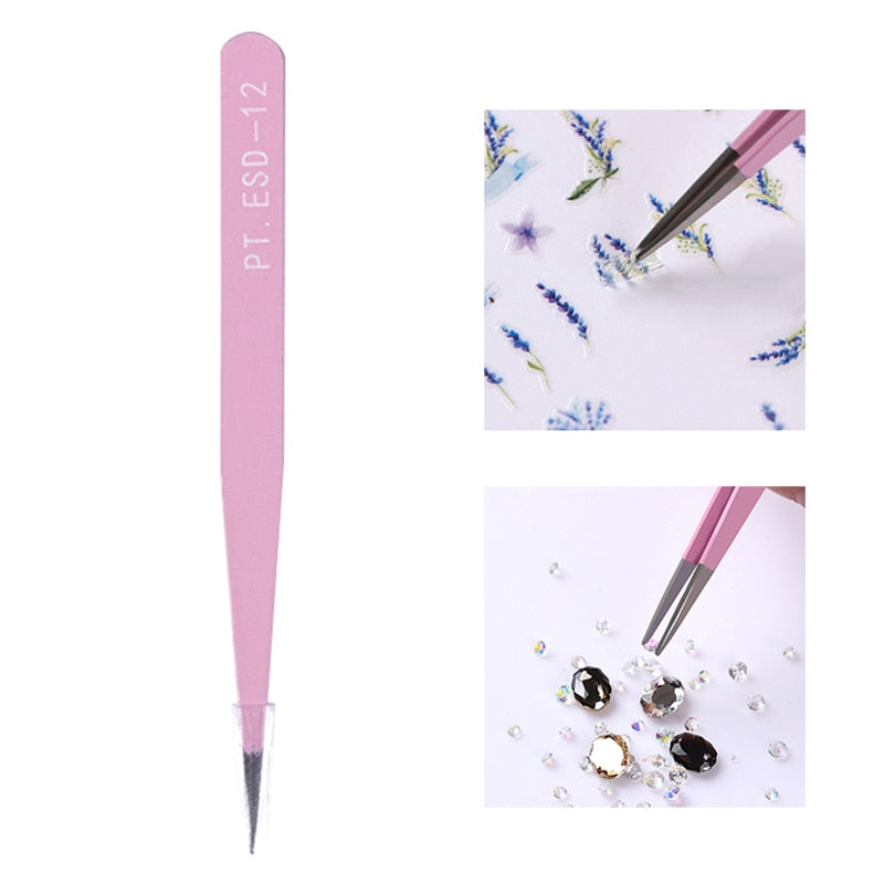 1pcs Double-ended Nail Art Cleaner