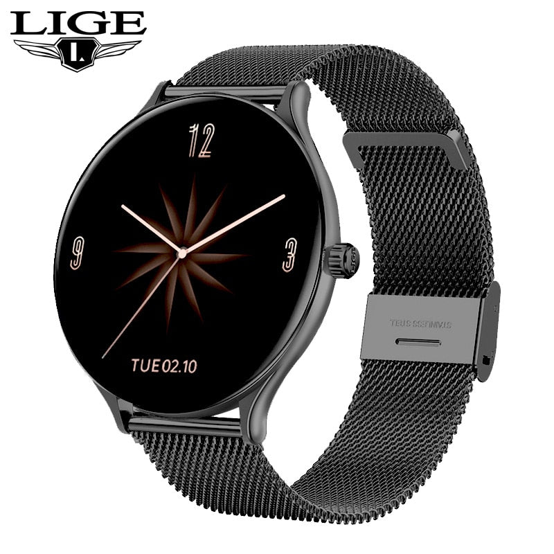 LIGE Women Smart Watch Woman Fashion