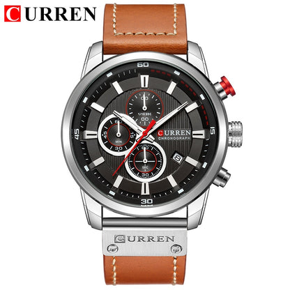 CURREN Fashion Date Quartz Men