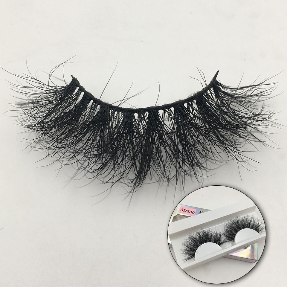 RED SIREN Fluffy Mink Lashes Court