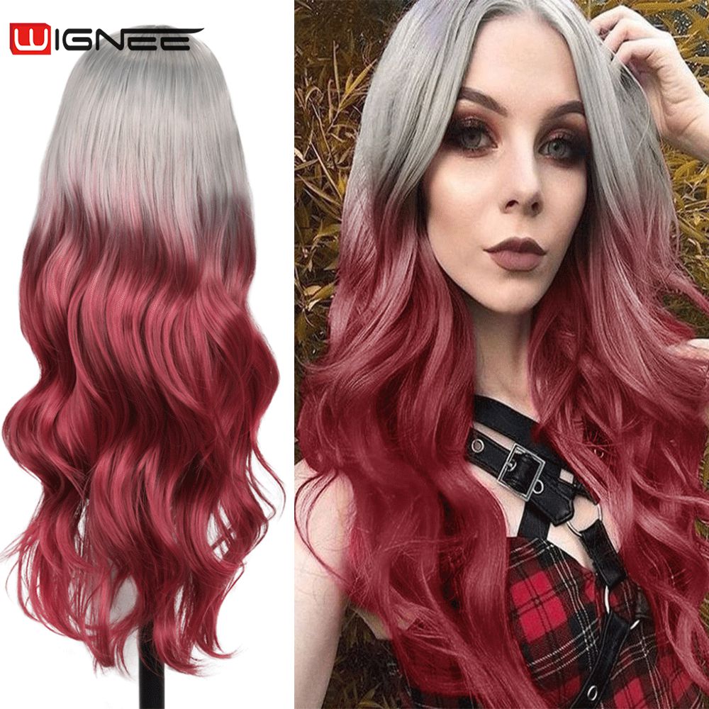 Wignee Long Wavy Synthetic Wigs