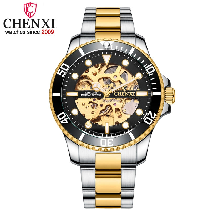 CHENXI Brand Luxury Classic Blue Men