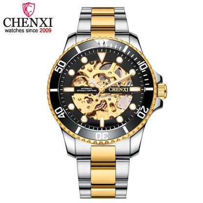 CHENXI Brand Luxury Classic Blue Men