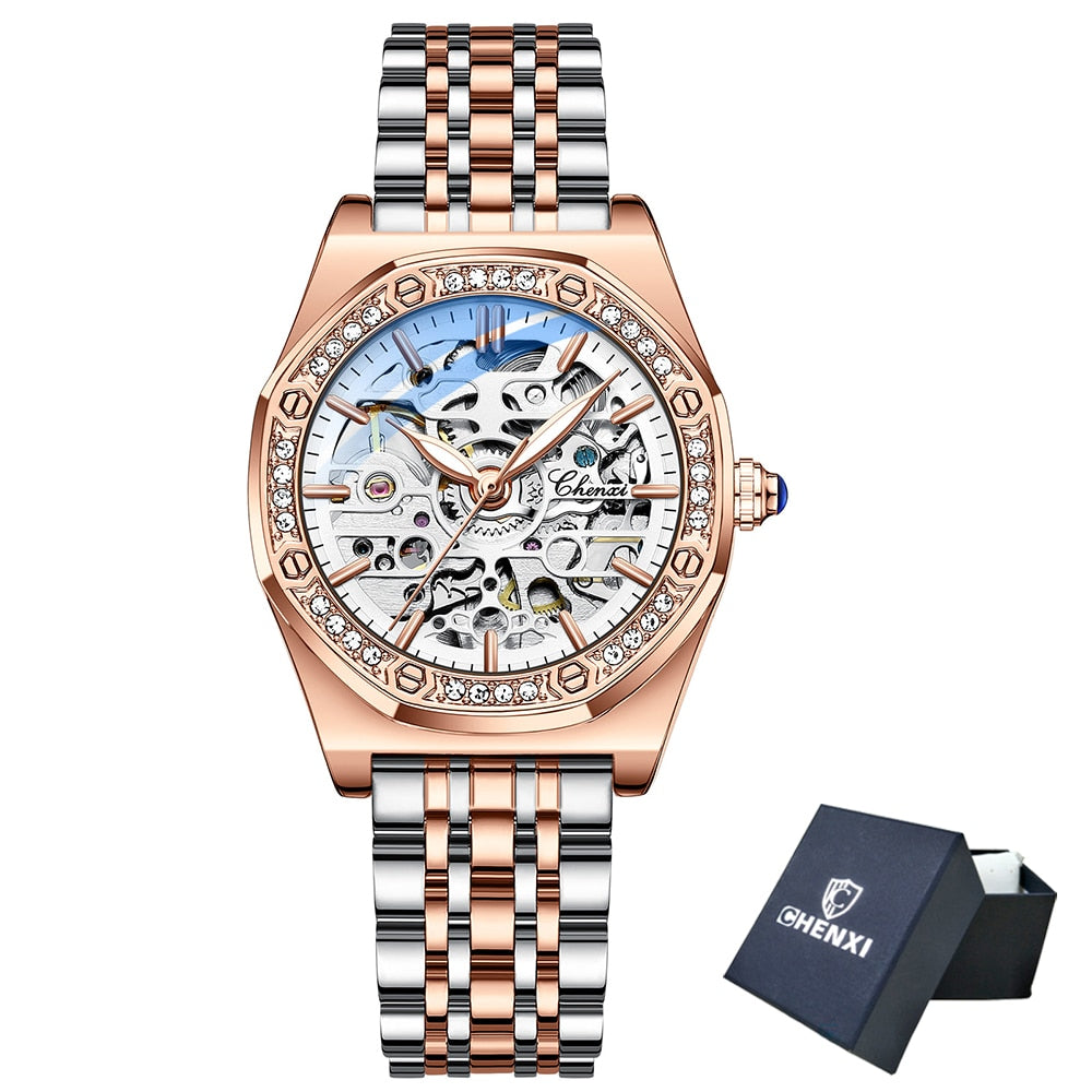 CHENXI New Women Automatic Mechanical Watch