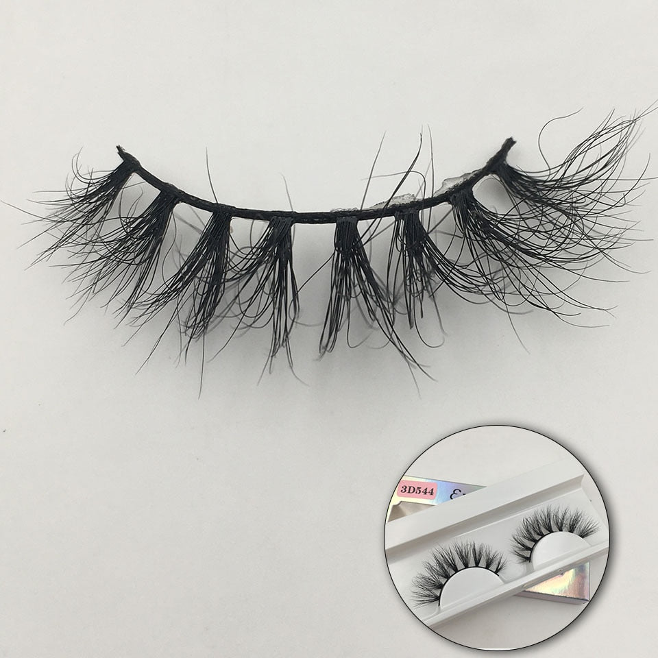 RED SIREN Fluffy Mink Lashes Court