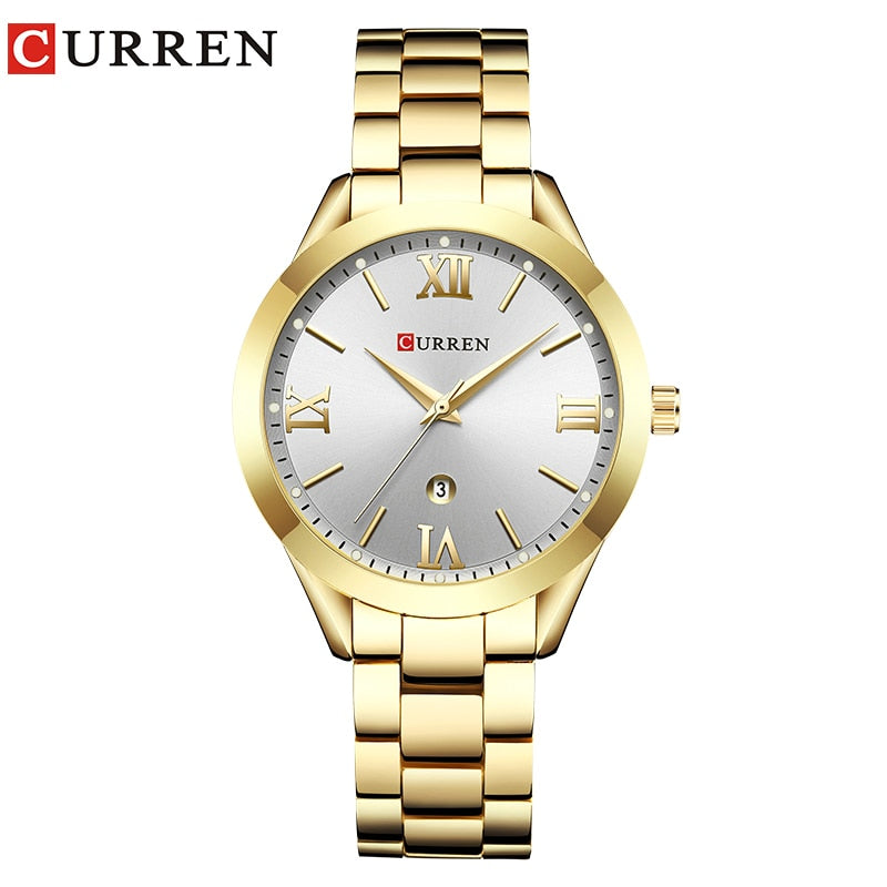 CURREN Montre en Or Femme