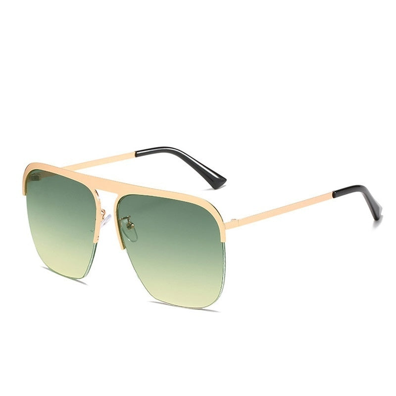 Luxury Women Square Sunglasses Oversized