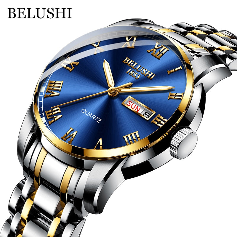 BELUSHI Top Marque Montre Hommes