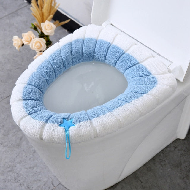 Warm Toilet Seat Cover Closestool Mat 1Pcs