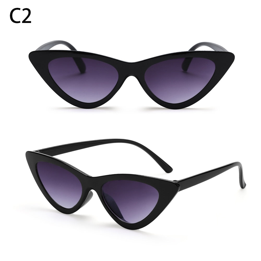 1PC Sexy Cat Eye Triangle Sunglasses