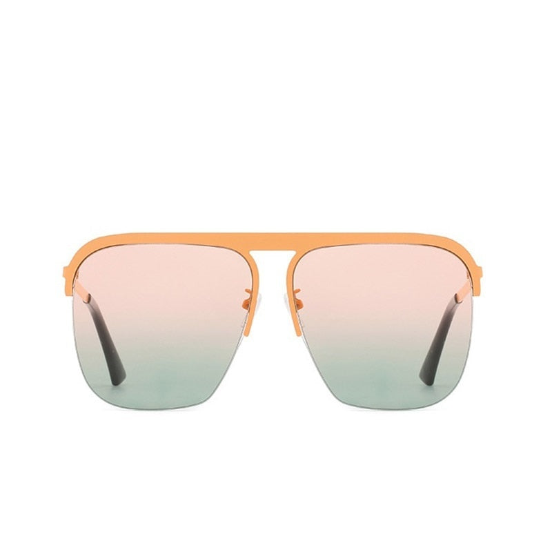 Luxury Women Square Sunglasses Oversized