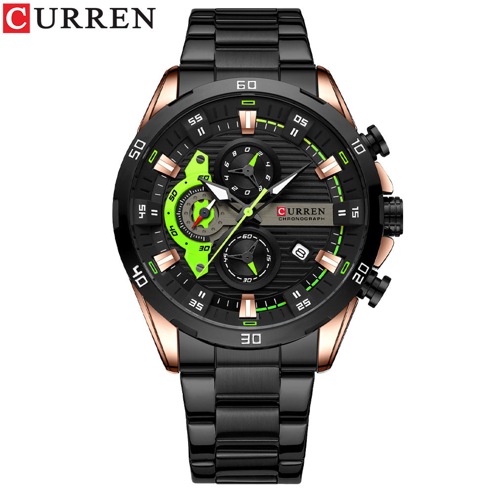 CURREN Nouvelles Montres Homme Chronographe