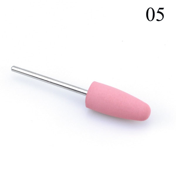 1pcs Silicone Nail Drill Milling Cutter