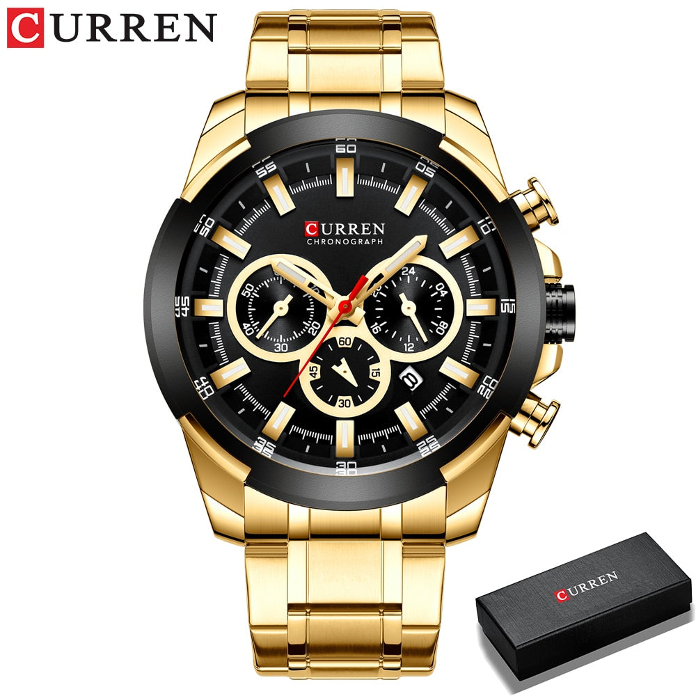 CURREN Men’s Watches Top Brand