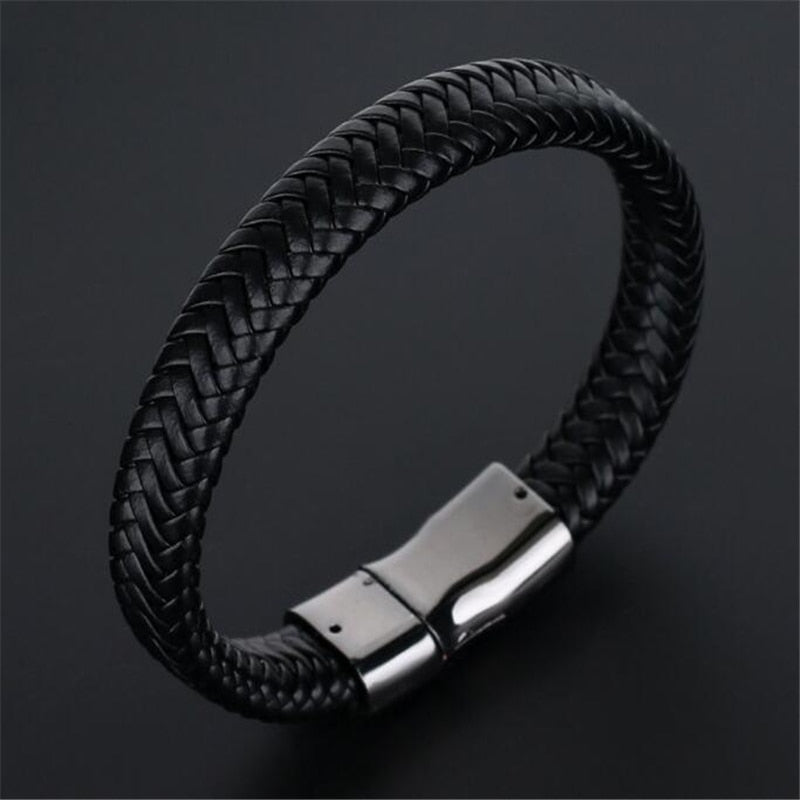 ZOSHI Trendy Genuine Leather Bracelets