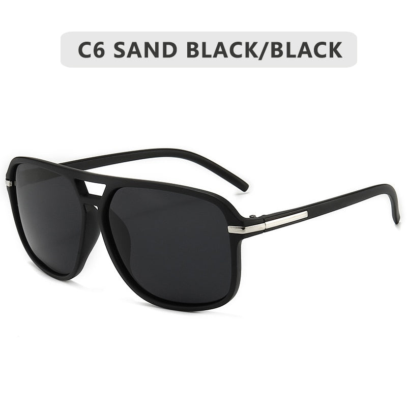 Fashion Men Cool Square Polarized Sunglasses