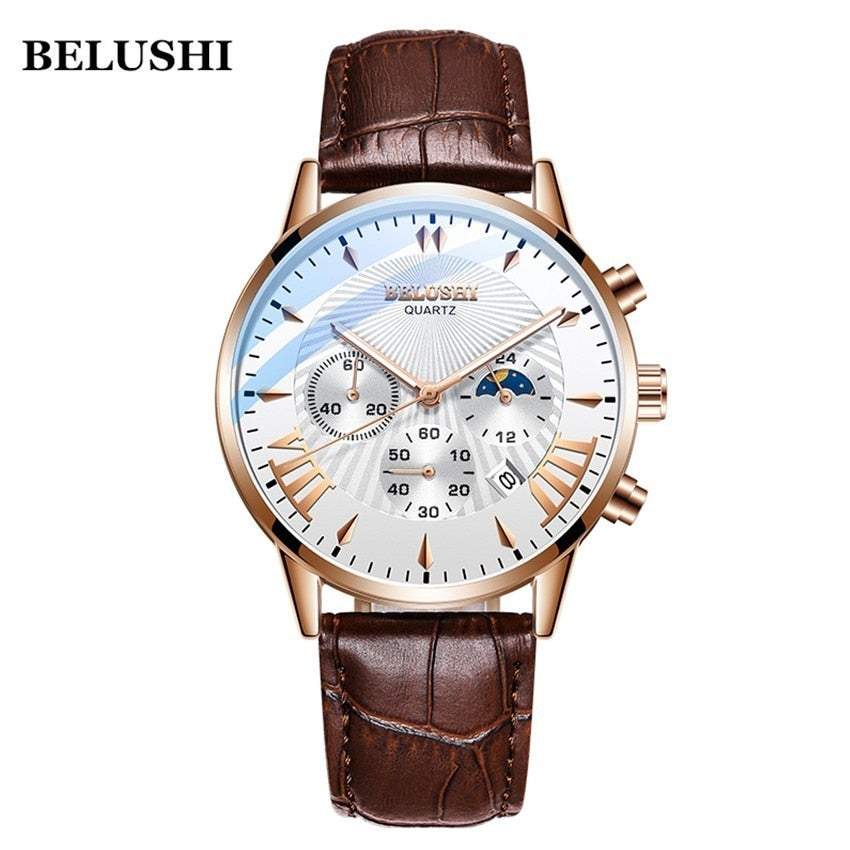 Belushi Montres Homme Top Marque de luxe Militaire