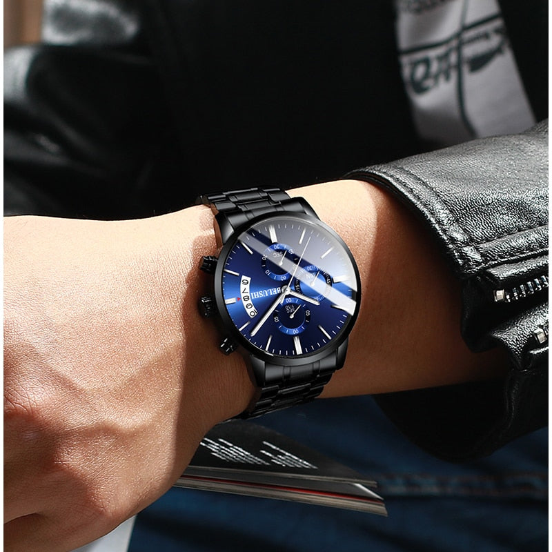 BELUSHI Mode Hommes Quartz Montre