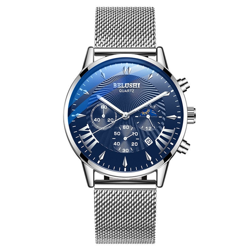 Belushi Montres Homme Top Marque de luxe Militaire