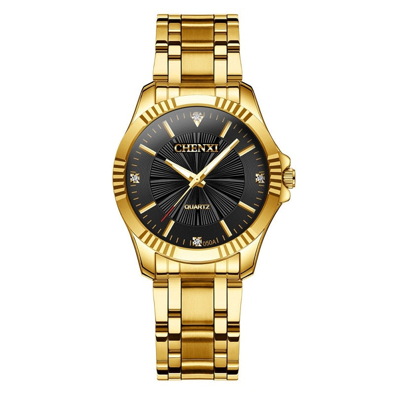 CHENXI Creative Golden Montre pour homme et femme