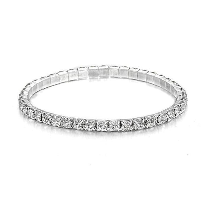 Crystal Bracelet Bangle Stretch Bling