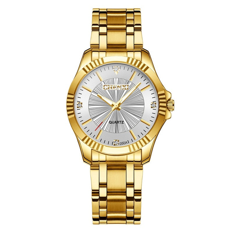 CHENXI Creative Golden Montre pour homme et femme