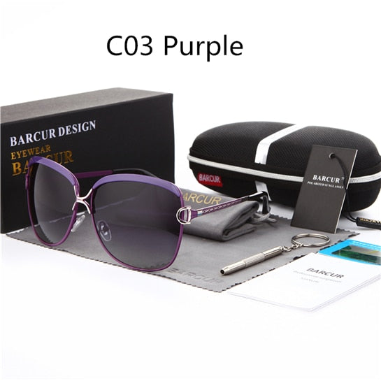 BARCUR Polarized Ladies Sunglasses Women