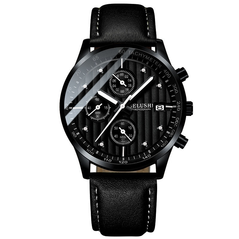 Belushi Montre Étanche 30M Homme