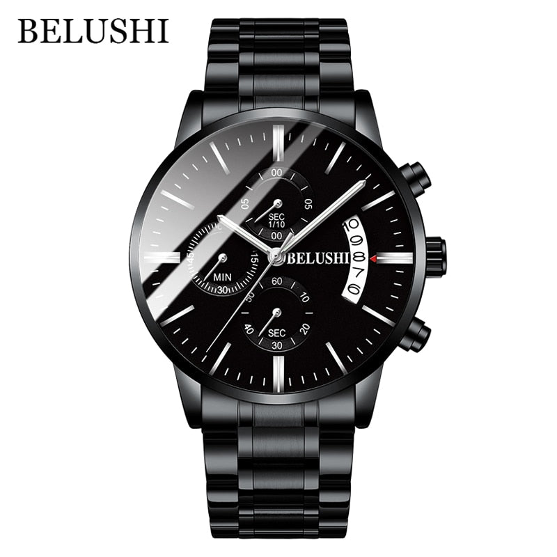 BELUSHI Mode Hommes Quartz Montre