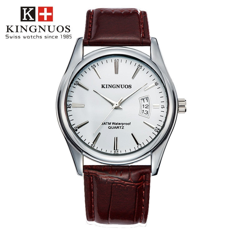 KINGNUOS montre de luxe pour hommes