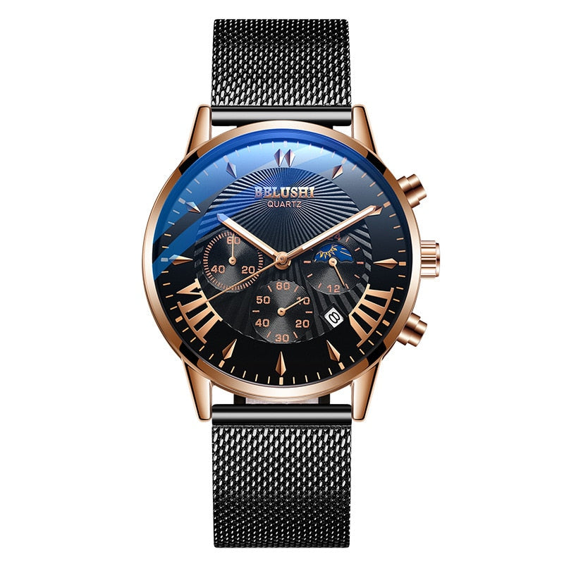 Belushi Montres Homme Top Marque de luxe Militaire