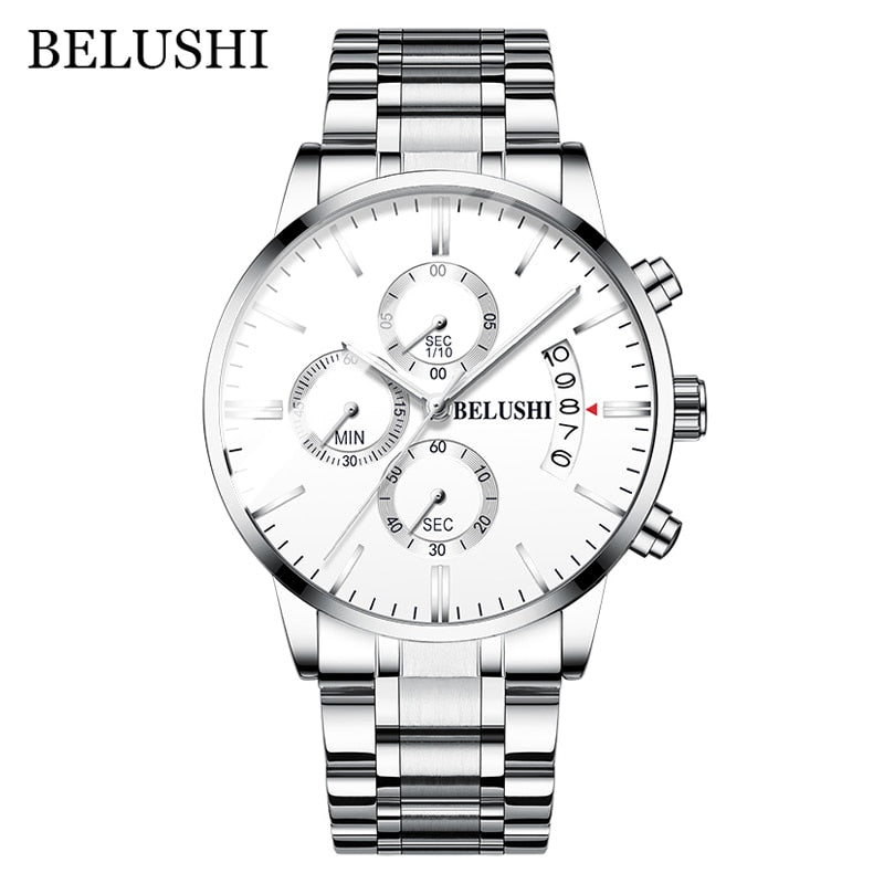 BELUSHI Mode Hommes Quartz Montre