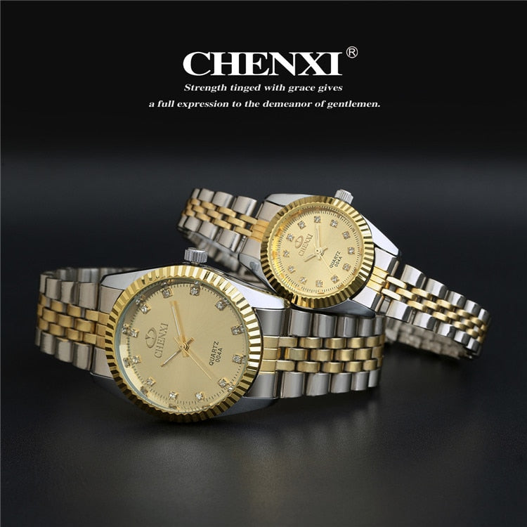 CHENXI Top Brand Lovers' Couples watch