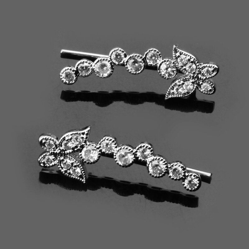 2PCS Climber Stud Earrings