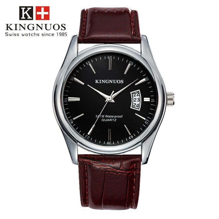 KINGNUOS montre de luxe pour hommes